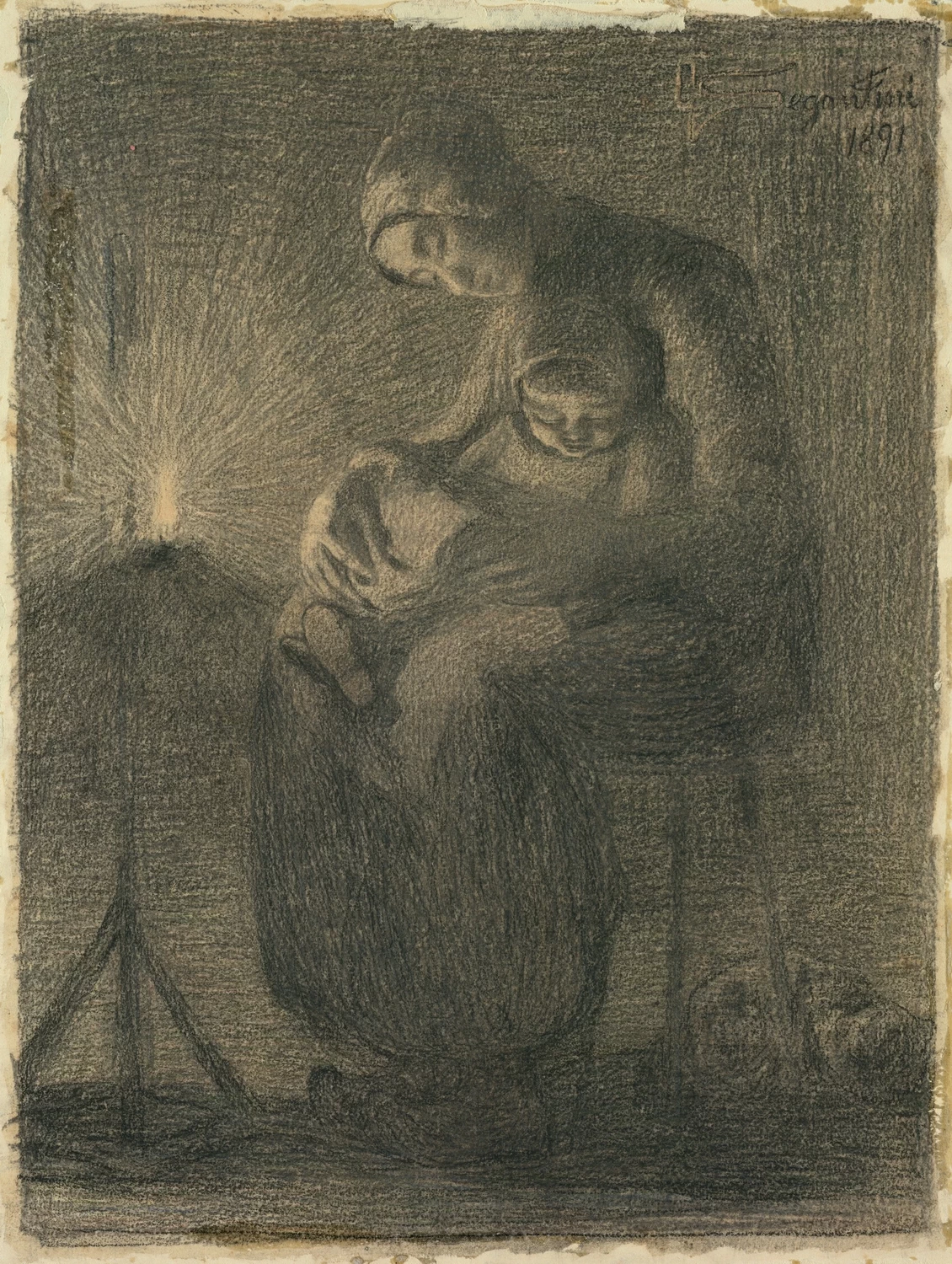 Le due madri, 1891] - Fogg Museum, Cambridge